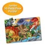 Puzzle mare de podea Dinozauri 50 piese 91.44x60.96 cm